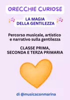 anteprima - Audio - La magia della gentilezza – Percorso completo classi 1ª,2ª,3ª - Pagina di copertina