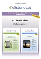 Vorschau - Stundenentwürfe - MATERIALPAKET ALLERHEILIGEN - katholische Religion (5. - 8. Schulstufe) - Deckblatt