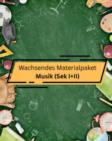 Vorschau - Spiele - Wachsendes Materialpaket Musik (Sek I+II) - Deckblatt