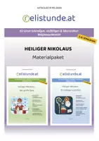 Vorschau - Stundenentwürfe - MATERIALPAKET HEILIGER NIKOLAUS - katholische Religion (5. - 8. Schulstufe) - Deckblatt