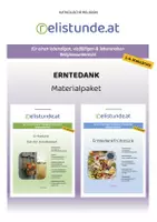 Vorschau - Stundenentwürfe - MATERIALPAKET ERNTEDANK - katholische Religion (5. - 8. Schulstufe) - Deckblatt