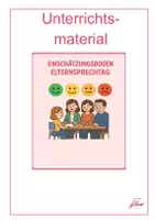 Vorschau - Arbeitsblätter - Materialpaket Selbsteinschätzung Elternsprechtag - Deckblatt