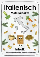 Vorschau - Arbeitsblätter - Materialpaket. Italienisch AG. Fogli di lavoro (Arbeistblätter). 1. Lernjahr - Deckblatt