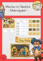 Vorschau - Stundenentwürfe - Märchen im Überblick Unterrichtseinheit Werkstatt Materialpaket klassenübergreifend - Deckblatt