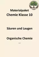 Vorschau - Stundenentwürfe - Materialpaket Chemie Klasse 10 (wachsend) - Deckblatt