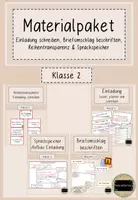 Vorschau - Unterrichtsreihen - Unterrichtsreihe Einladung - Deckblatt