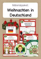 Vorschau - Arbeitsblätter - Materialpaket: Weihnachten in Deutschland (DaZ und DaF) - Deckblatt