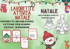 anteprima - Materiale di supporto/inclusione - attività semplici per natale - Pagina di copertina
