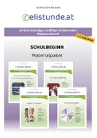 Vorschau - Stundenentwürfe - MATERIALPAKET SCHULBEGINN - katholische Religion (5./6. Schulstufe) - Deckblatt