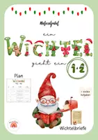 Vorschau - Mal- und Bastelvorlagen - Materialpaket: Wichtel (Plan und Briefe) - Deckblatt