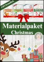 Vorschau - Stundenentwürfe - Materialpaket Christmas | LRS-freundlich 🎄 - Deckblatt