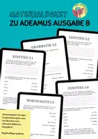 Vorschau - Arbeitsblätter - Zusatzmaterial zu Adeamus Ausgabe B - Deckblatt