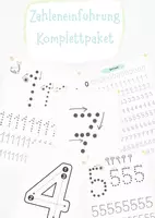 Vorschau - Arbeitsblätter - Ziffernschreibkurs 0-9 – Zahlen schreiben lernen – Inkl. Nachspurübungen & Schwungübungen (Klasse 1 / Vorschule / Kita/ Förderschule) - Deckblatt