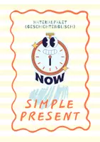 Vorschau - Arbeitsblätter - Simple Present — Materialpaket - Deckblatt