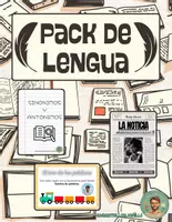 Vista previa - Unidades / Secuencias / Situaciones de Aprendizaje - Pack de Lengua Castellana 2º ciclo Primaria - Portada