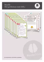 Vorschau - Arbeitsblätter - Bundle - Het perfectum - Deckblatt