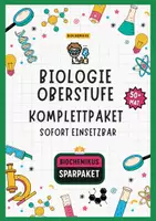 Vorschau - Stundenentwürfe - Biologie Oberstufe / Sek II – Komplett-Bundle (50+ Unterrichtseinheiten, Arbeitsblätter & Tests) | Inkl. Updates! - Deckblatt