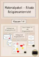 Vorschau - Bildkarten - Materialpaket - Rituale Religionsunterricht - Deckblatt