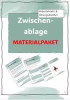 Vorschau - Arbeitsblätter - Materialpaket zur Zwischenablage - Deckblatt