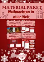 Vorschau - Arbeitsblätter - Materialpaket "Weihnachten in aller Welt" - Deckblatt