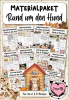 Vorschau - Stundenentwürfe - Hunde | Materialpaket | Grundschule Klasse 2/3 - Deckblatt