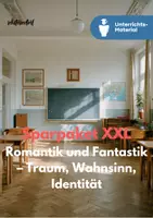 Vorschau - Unterrichtsreihen - Romantik - Lektüren im Deutschunterricht Sparpaket XXL | E. T. A. Hoffmann, Ludwig Tieck & Annette von Droste-Hülshoff - Deckblatt