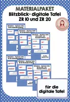 Vorschau - Präsentationen/Tafelbilder - MATERIALPAKET Blitzblick für digitale Tafel ZR 20 - Deckblatt