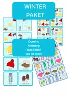Vorschau - Spiele - Materialpaket Winterkleider - Deckblatt
