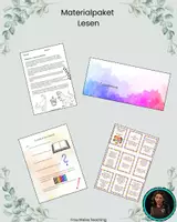 Vorschau - Arbeitsblätter - Materialpaket - Lesen - Deckblatt