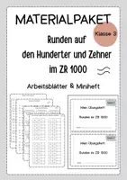 Vorschau - Arbeitsblätter - Materialpaket Runden im ZR 1000 - Arbeitsblätter und Miniheft - Deckblatt