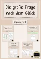 Vorschau - Arbeitsblätter - Materialpaket - Glück - Deckblatt