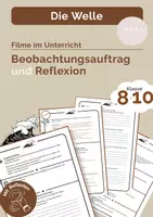 Vorschau - Arbeitsblätter - Beobachtungsauftrag zum Film und Reflexionskarten - Deckblatt