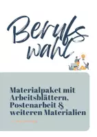 Vorschau - Stundenentwürfe - Berufswahl - Deckblatt