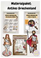 Vorschau - Unterrichtsreihen - Materialpaket: Antikes Griechenland - Deckblatt