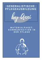 Vorschau - Arbeitsblätter - Materialpaket: Kommunikation in der Pflege - Deckblatt