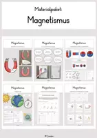 Vorschau - Stundenentwürfe - Materialpaket: Magnetismus - Deckblatt