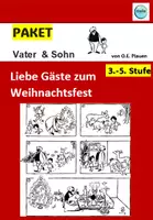 Vorschau - Stundenentwürfe - Materialpaket: Bildgeschichte - „Liebe Gäste zum Weihnachtsfest“ - Deckblatt