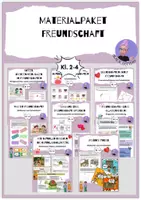 Vorschau - Unterrichtsreihen - Materialpaket Freundschaft - Deckblatt