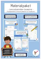 Vorschau - Arbeitsblätter - Materialpaket Lernzielkontrollen - Geometrie - Deckblatt