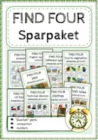 Vorschau - Spiele - Find Four - SPEAKING ACTIVITY (wachsendes Sparpaket) - Deckblatt