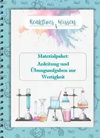 Vorschau - Arbeitsblätter - Materialpaket zum Thema Wertigkeiten (Reaktionsgleichungen 4 & 5) - Deckblatt
