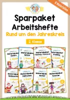 Vorschau - Arbeitsblätter - Sparpaket: 8 Materialpakete Jahreskreis (2. Klasse) - Deckblatt