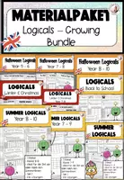 Vorschau - Arbeitsblätter - Materialpaket Logicals Growing Bundle Englisch Sek I - Deckblatt