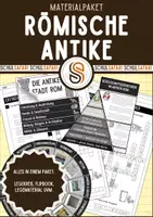 Vorschau - Arbeitsblätter - Materialpaket: Rom | Römer | Antike - Deckblatt
