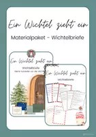 Vorschau - Text - Materialpaket - Ein Wichtel zieht ein - Deckblatt