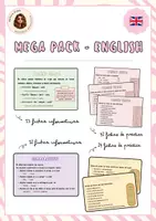 Vista previa - Unidades / Secuencias / Situaciones de Aprendizaje - Mega pack - English - Portada