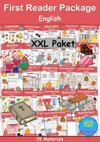 Vorschau - Unterrichtsreihen - Materialpaket - Erstleser / First Reader - Nikolaus / Nicholas - Englisch - Deckblatt