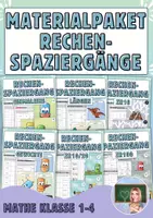 Vorschau - Arbeitsblätter - Materialpaket Rechenspaziergang - Deckblatt