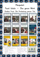 Vorschau - Stundenentwürfe - Maxipaket: Faust fatale - Das ganze Werk - Deckblatt