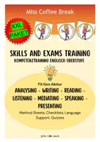 Vorschau - Unterrichtsreihen - SKILLS AND EXAMS TRAINING - KOMPETENZTRAINING ENGLISCH OBERSTUFE + ABITUR (EF - Q2) - Deckblatt
